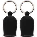 Pierced Nipple Suckers Black