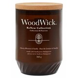 WoodWick Cherry Blossom & Vanilla mirisna svijeća s drvenim fitiljem 368 g | shoptok.hr