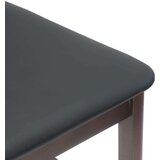  Trpezarijske stolice 2 pcs Svijetlosmeđa 48 x 49 x 95 cm - svijetlo smeđa i crna | shoptok.hr