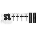 ECO TOYS Sigurnosna ograda, 74-100 cm, za stepenice i vrata, metal i drvo, dodatni paneli, | shoptok.hr