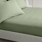 Bianca Zelena plahta s gumom od pamučnog perkala 90x190 cm Cotton Percale – | shoptok.hr