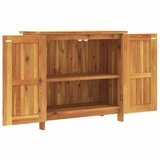  Vrtni ormarić 75 x 35 x 70 cm od masivnog bagremovog drva | shoptok.hr
