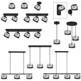  Brilagi-LED RGB lampa AURA LUX s USB i prigušiva 1xGX53/14W/230V Wi-Fi Tuya crna/zadimljena | Eponuda.com