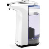 simplehuman Beli avtomatski plastični dozirnik za milo 237 ml - simplehuman Cene