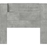  Uzglavlje Betonski sivi 120 x 16,5 x 103,5 cm Konstruirano drvo | shoptok.hr