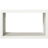vidaXL Stalak za drva za ogrjev bijeli 100x40x60 cm čelični | shoptok.hr