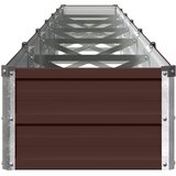  Povišeni vrtni krevet Smeđa 480 x 40 x 24 cm | shoptok.hr
