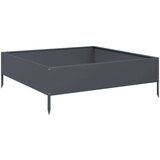  Povišena vrtna gredica antracit 100x100x33 5 cm od čelika | shoptok.hr
