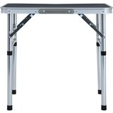  stol za kampiranje sivi aluminijski 60 x 45 cm | shoptok.hr