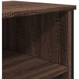  Komoda boja smeđeg hrasta 91x35 5x74 5 cm od konstruiranog drva | shoptok.hr