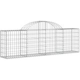  Gabionska košara s lukom 200 x 30 x 60/80 cm pocinčano željezo | shoptok.hr