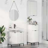 vidaXL Set namještaja za kupaonicu 3 pcs Bijelo 39.5 x 36 x 88 cm Cijene