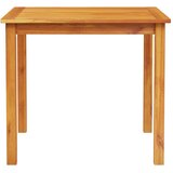  Vrtni set za objed 3 kom. Smeđa Čvrsto drvo akacije 85 x 85 x 75 cm | shoptok.hr