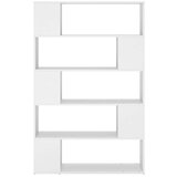 vidaXL ormarić za knjige / sobna pregrada bijeli 100x24x155 cm iverica | shoptok.hr