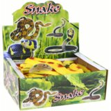  Artificial Rubber Snake Yellow with Red Patches Structural | shoptok.hr