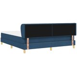 Krevet s opruga kutije s madracem Plava 180 x 200 cm tkanina | Eponuda.com