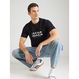 Jack & Jones Muška majica Jcofusion Jj Branding Tee Ss Crew Neck, Crna | Eponuda.com