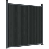  Ograjni panel siv 1564x186 cm WPC | Shoptok.si