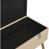 vidaXL Klop s prostorom za shranjevanje 80 cm bež žamet | Shoptok.si