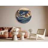  Okrugla slika - Utagawa Hiroshige – Naruto Whirlpool 80x80 | shoptok.hr