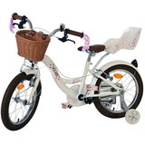 Volare Blossom dječji bicikl za djevojčice - 16" - bijeli - dvije ručne kočnice | shoptok.hr