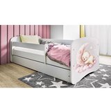  Drveni dečiji krevet snovi sa fiokom - beli - 180x80 cm | ePonuda.com