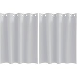  Zavjese za blackout s prstenovima 2 pcs Svijetlo Siva | shoptok.hr
