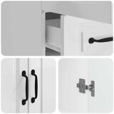  Kreveta s ladicama Bijela visokog sjaja 66 x 34 5 x 92 cm | shoptok.hr