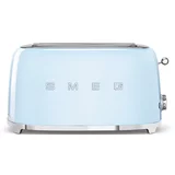 Smeg TSF02PBEU 2-Schlitz-Toaster Lang 50's Retro Style, Pastellblau