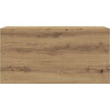 vidaXL Kopalniška stenska omarica artisan hrast 80x25x40 cm inž. les | Shoptok.si