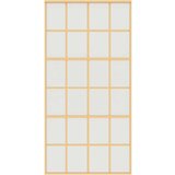  Klizna vrata zlatna 102 5x205 cm matirano staklo ESG i aluminij | shoptok.hr