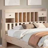 vidaXL Uzglavlje sa spremištem 140 cm od masive borovine | shoptok.hr