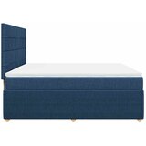  Krevet s oprugama i madracem plavi 180x200 cm od tkanine | shoptok.hr