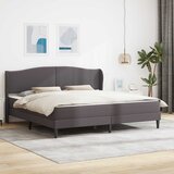  Okvir za krevet Siva 180 x 200 cm Umjetna koža - Siva 180 x 200 cm | shoptok.hr