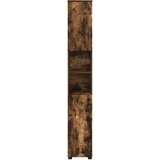  Kupaonski ormar s pohranom Dimljeni hrast 30 x 35 x 192 cm | shoptok.hr