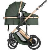 Kikka Boo kolica za bebe 3u1 Darling Premium Green | ePonuda.com