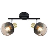  Prezent 27514 - Spot svetlo PEGAS 2xE14/40W/230V crno/zadimljeno | Eponuda.com