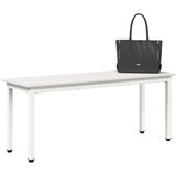  Klupa Bijelo 110 x 35 x 45 cm Čvrsto borovo drvo | shoptok.hr