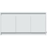  ormarić LED bijeli 100 x 34 x 50 cm od konstruiranog drva | shoptok.hr