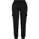 UC Ladies Women's Cargo Sweat Pants - Black Cene