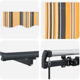  Povlačivi tende Šareni 300 x 250 cm Poliester i aluminij | shoptok.hr