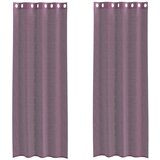 Voile zavjese s ušicama 2 kom ljubičaste 140x300 cm | shoptok.hr