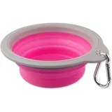 Plastična posoda za na pot za pse ø 15 cm Dog Fantasy –