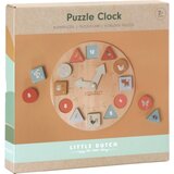 Little dutch drveni sat clock puzzle | shoptok.hr