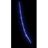  LED Božićno drvce s zemljanim klinovima Plava 306 cm Metal | shoptok.hr