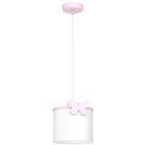  Dečiji luster na sajli SWEET 1xE27/15W/230V bela/ružičasta/leptir | Eponuda.com