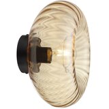 Brilliant zidna lampa nevil 1xE27/20W/230V crna/zadimljena bež | Eponuda.com