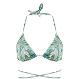 Trendyol Green Paisley Patterned Bikini Top Cene