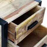  Bočni Stol sa 2 ladice Čvrsto Mango drvo 43x33x51 cm | shoptok.hr