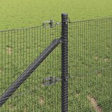  Zavareno žičano ograđivanje s bodljama 100 x 0,8 m Siva Mreža | shoptok.hr
